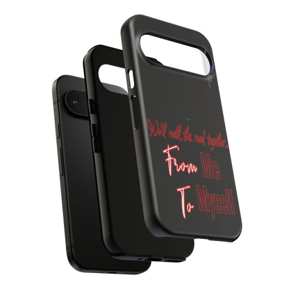 BlackOnion Brand New Phone Case - with Motivational Workout Motif’We’ll walk ‘💪🔥🫵