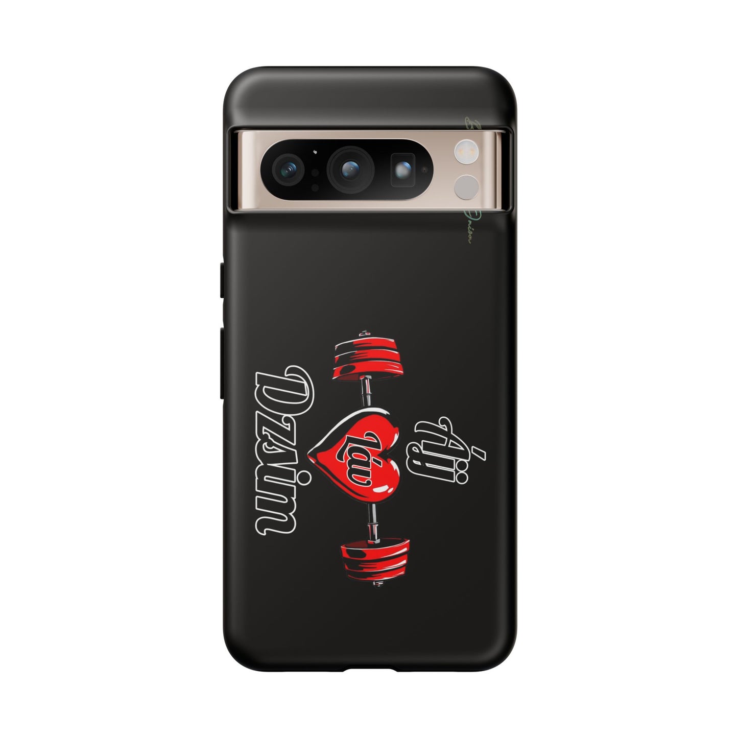 BlackOnion Brand New Phone Case - with Motivational Workout Motif’Ájj Láv Dzsim ‘💪🔥🫵