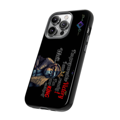 BlackOnion Brand New Phone Case - with Motivational Workout Motif’Victory 👑‘💪🔥🫵