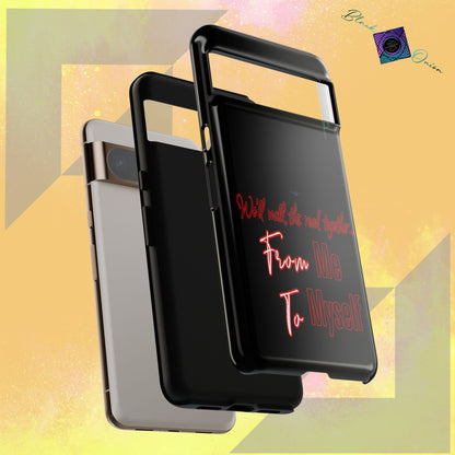 BlackOnion Brand New Phone Case - with Motivational Workout Motif’We’ll walk ‘💪🔥🫵
