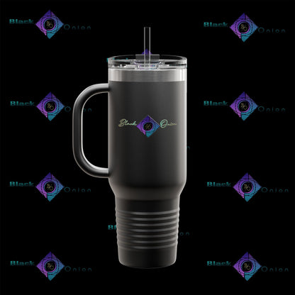 BlackOnion Travel Mug - 40oz with Straw