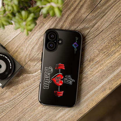 BlackOnion Brand New Phone Case - with Motivational Workout Motif’Ájj Láv Dzsim ‘💪🔥🫵