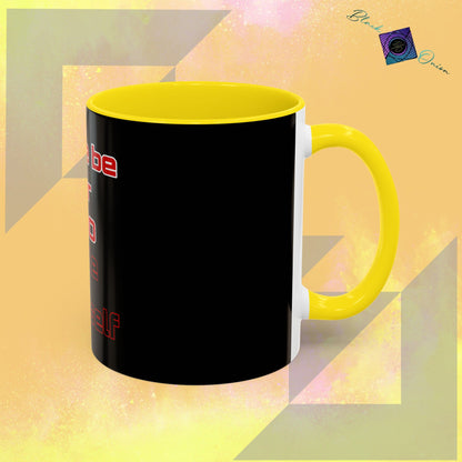 BlackOnion Coffee Mug - 11oz with Workout Motif ‘Let me be your Hero’🔥💪🫵