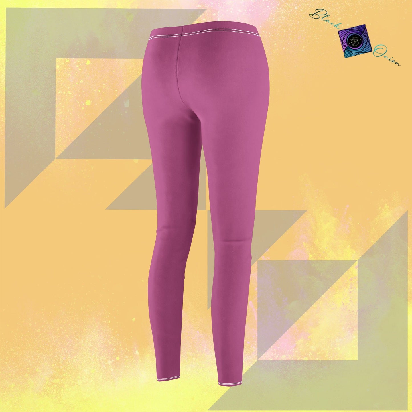 BlackOnion Stylish Women's Mid-rise Casual Leggings 🌸💋❤️