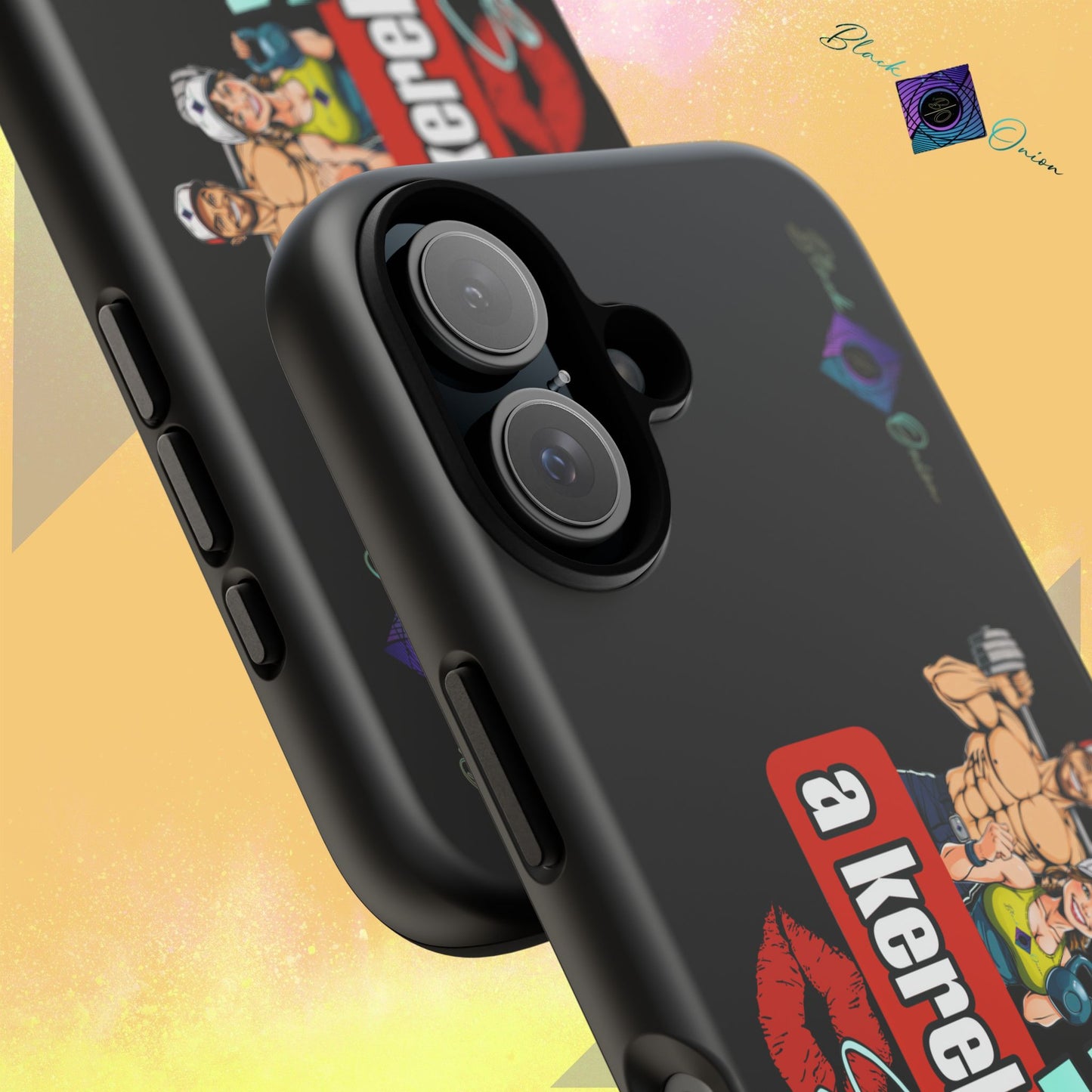 BlackOnion Brand New Phone Case - with Motivational Workout Motif ‘Az igazi férfi ‘💪🔥🫵