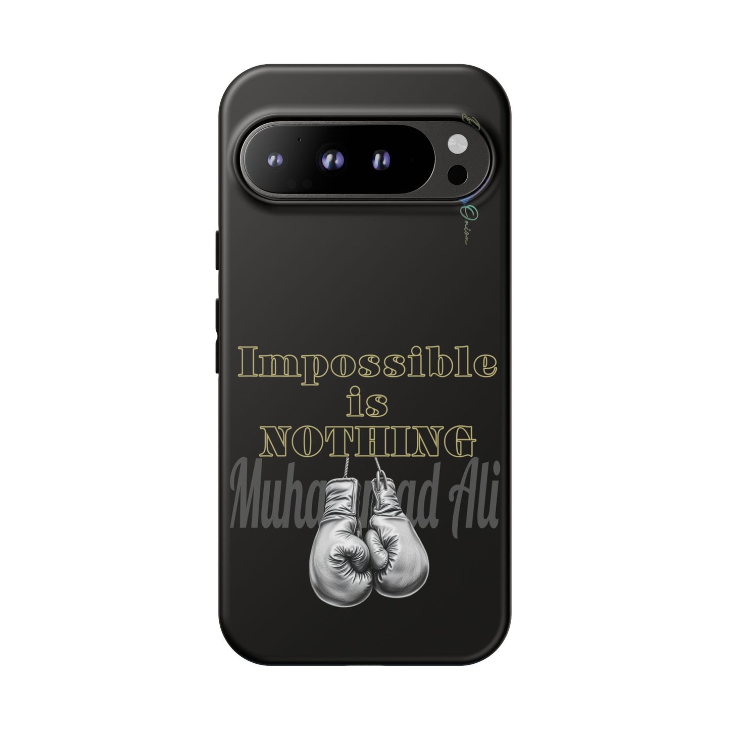 BlackOnion Brand New Phone Case - with Motivational Workout Motif ’Impossible ‘💪🔥🫵