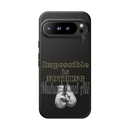 BlackOnion Brand New Phone Case - with Motivational Workout Motif ’Impossible ‘💪🔥🫵