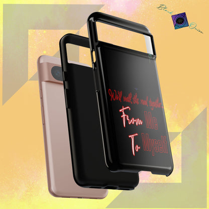 BlackOnion Brand New Phone Case - with Motivational Workout Motif’We’ll walk ‘💪🔥🫵