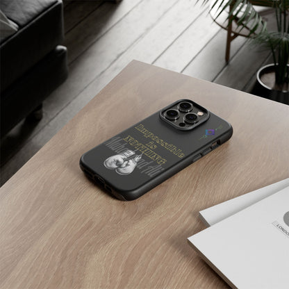 BlackOnion Brand New Phone Case - with Motivational Workout Motif ’Impossible ‘💪🔥🫵