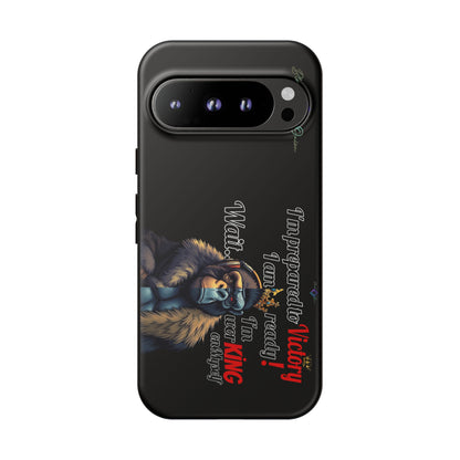 BlackOnion Brand New Phone Case - with Motivational Workout Motif’Victory 👑‘💪🔥🫵