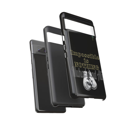 BlackOnion Brand New Phone Case - with Motivational Workout Motif ’Impossible ‘💪🔥🫵