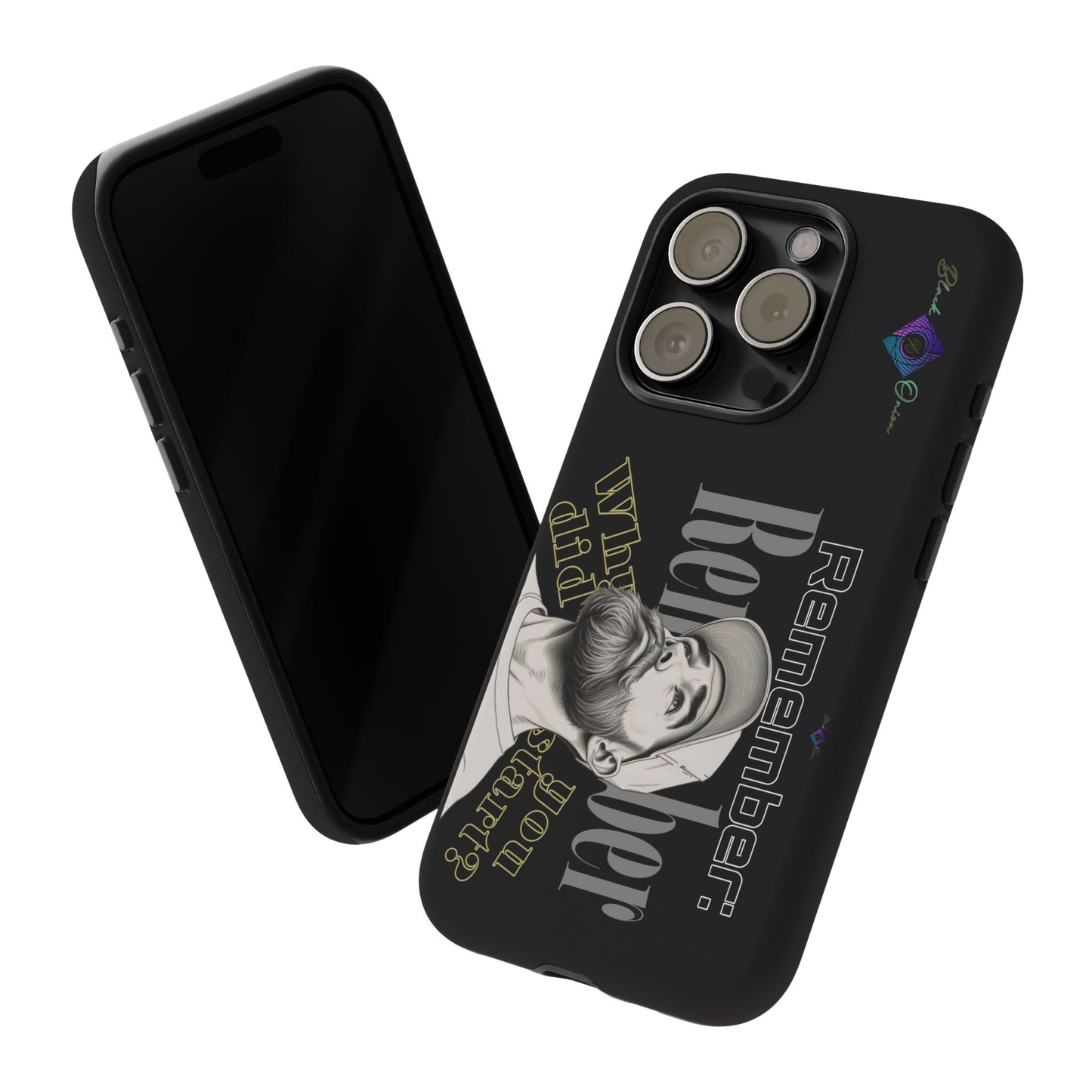 BlackOnion Brand New Phone Case - with Motivational Workout Motif’Remember ‘💪🔥🫵