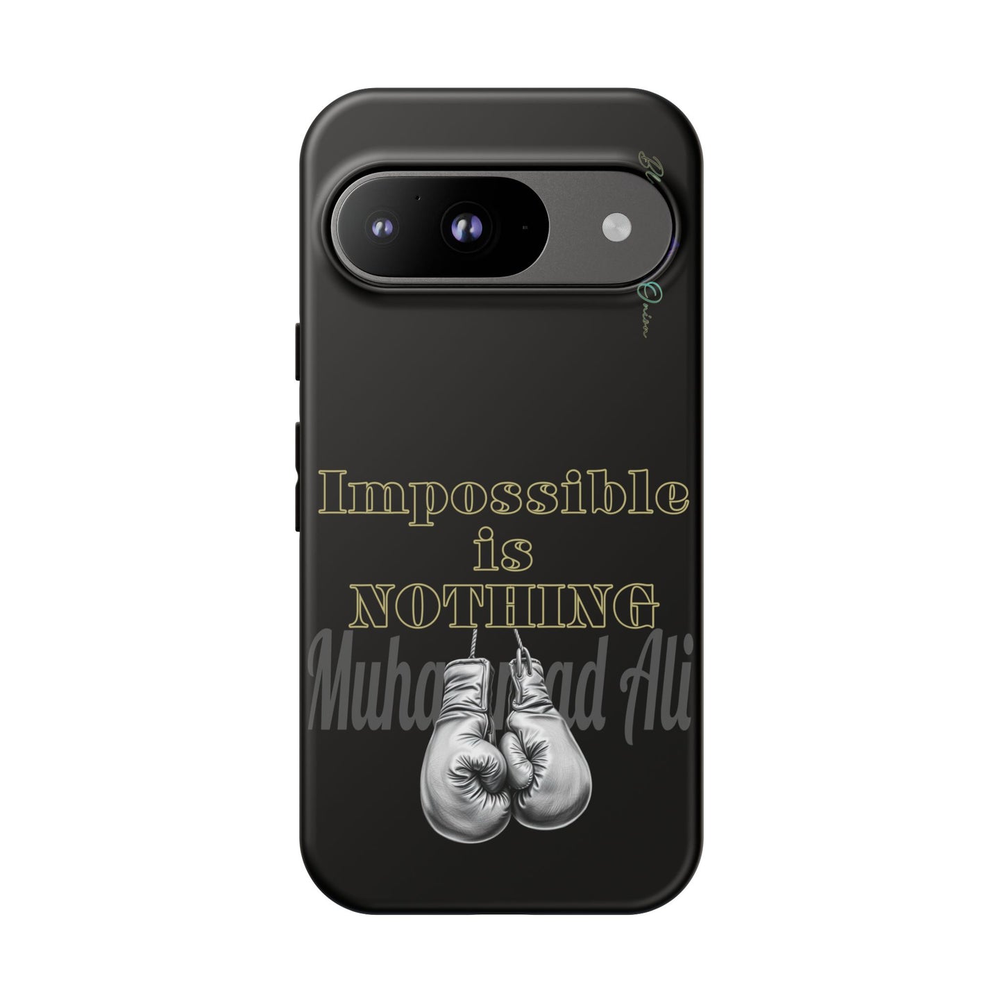 BlackOnion Brand New Phone Case - with Motivational Workout Motif ’Impossible ‘💪🔥🫵