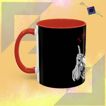 BlackOnion Coffee Mug 2 with Workout Motif ‘I Can Do It V2’🫵🔥💪
