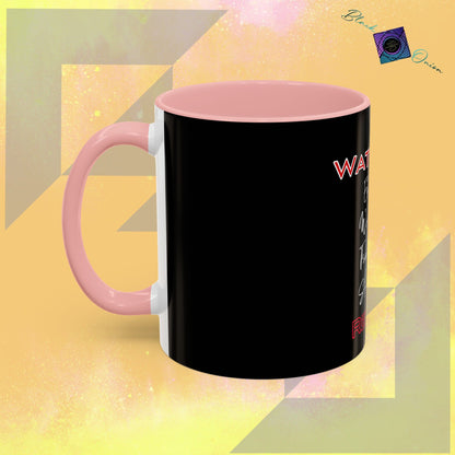 BlackOnion Coffee Mug - 11oz with workout motif ‘Watch Me’🔥💪🫵
