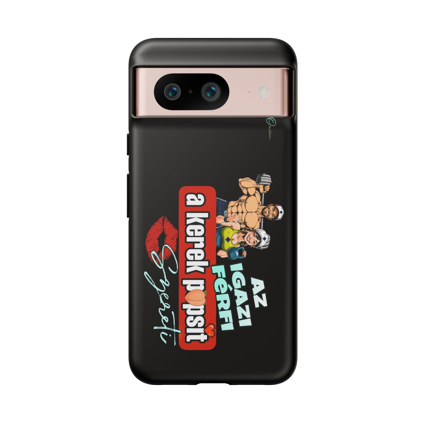 BlackOnion Brand New Phone Case - with Motivational Workout Motif ‘Az igazi férfi ‘💪🔥🫵