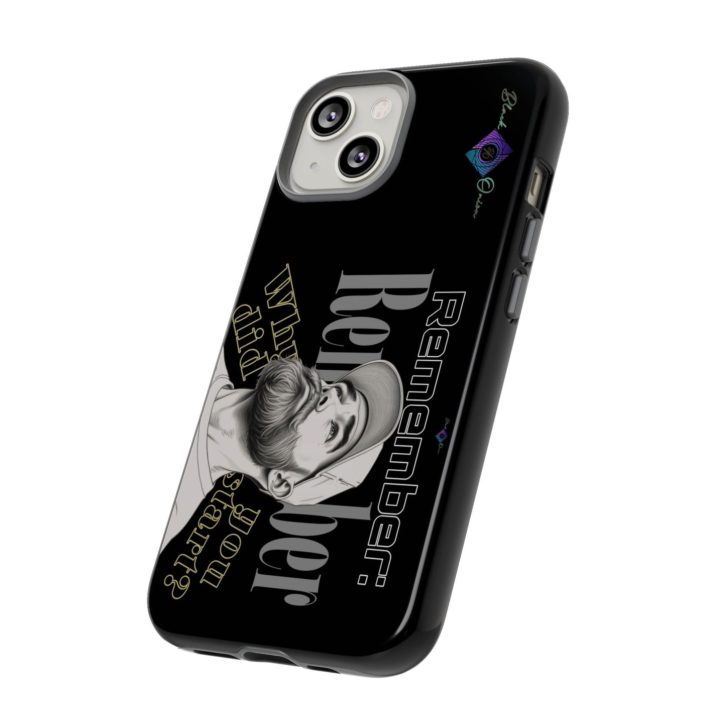 BlackOnion Brand New Phone Case - with Motivational Workout Motif’Remember ‘💪🔥🫵