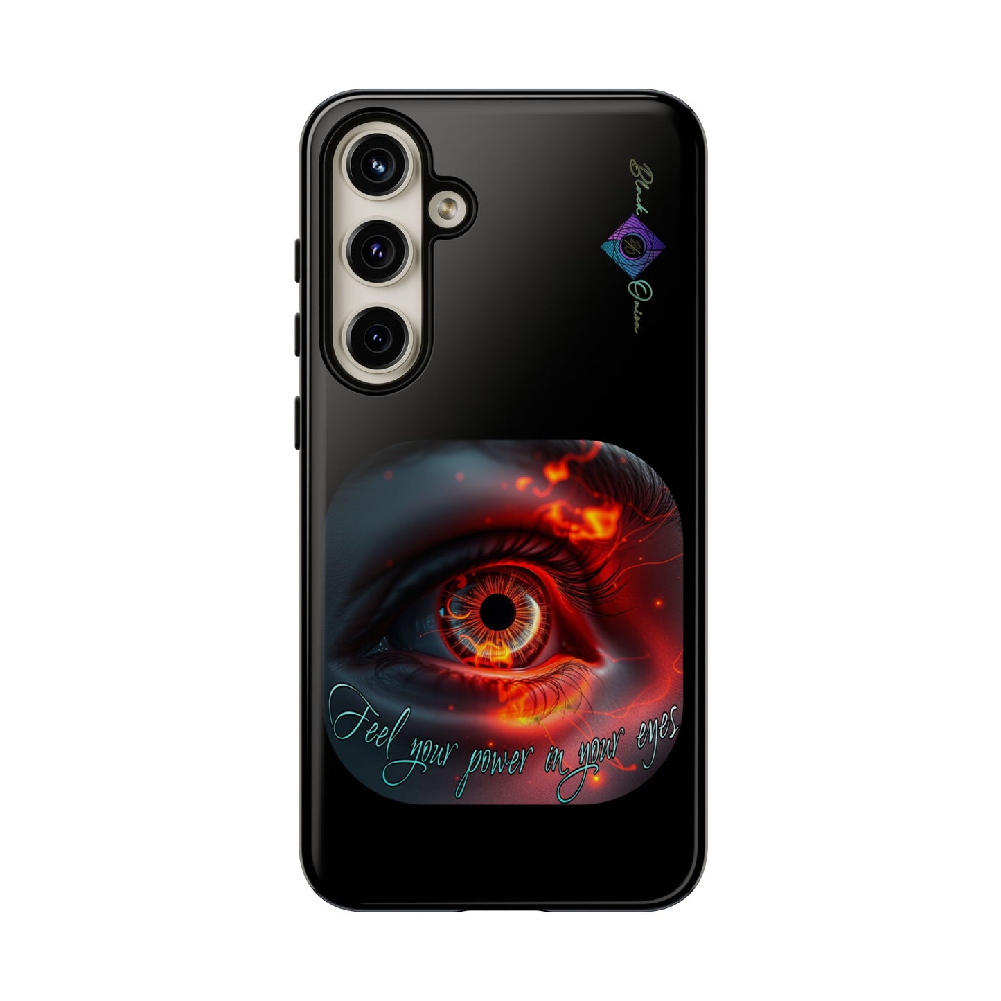 BlackOnion Brand New Phone Case - with Motivational Workout Motif ’Feel your power  ‘💪🔥🫵