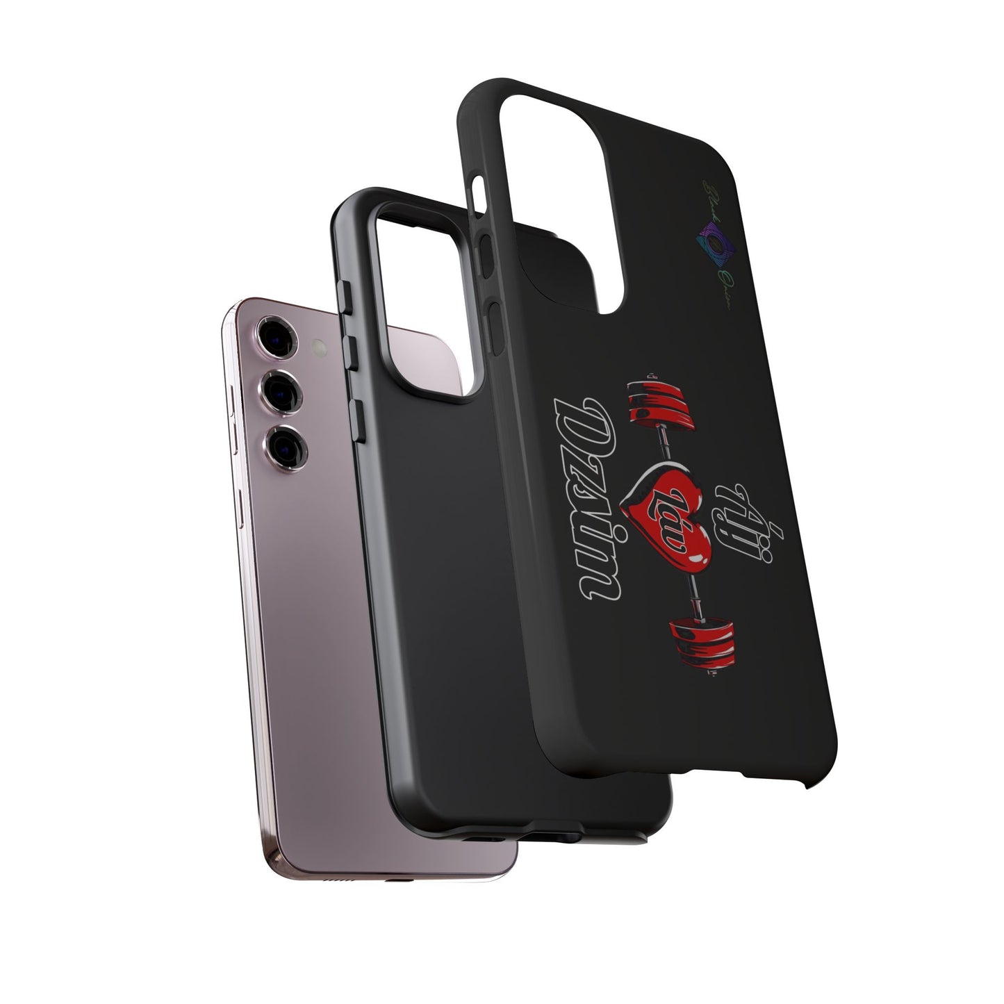 BlackOnion Brand New Phone Case - with Motivational Workout Motif’Ájj Láv Dzsim ‘💪🔥🫵