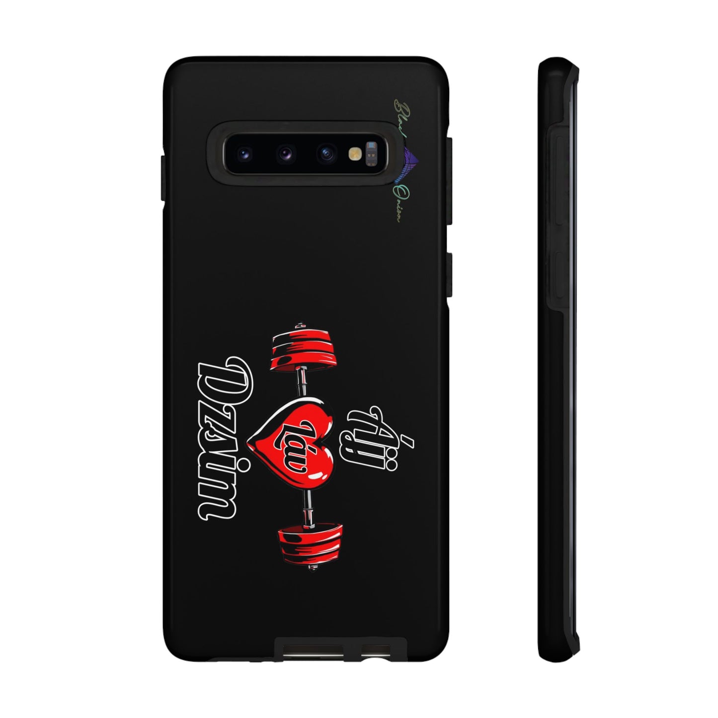 BlackOnion Brand New Phone Case - with Motivational Workout Motif’Ájj Láv Dzsim ‘💪🔥🫵
