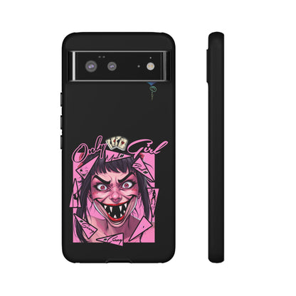 BlackOnion Brand New Phone Case - with Motivational Workout Motif’ Mad Girl💋🌸 ‘🔥🫵