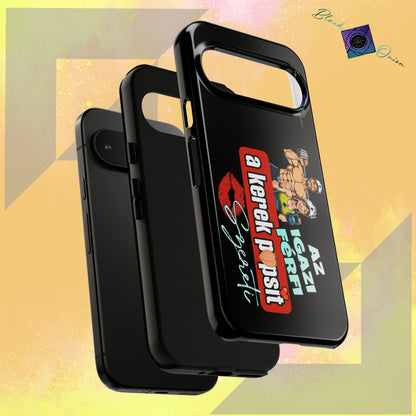 BlackOnion Brand New Phone Case - with Motivational Workout Motif ‘Az igazi férfi ‘💪🔥🫵