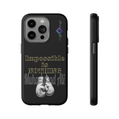 BlackOnion Brand New Phone Case - with Motivational Workout Motif ’Impossible ‘💪🔥🫵