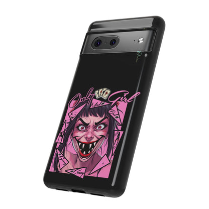 BlackOnion Brand New Phone Case - with Motivational Workout Motif’ Mad Girl💋🌸 ‘🔥🫵