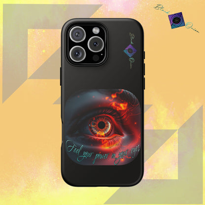 BlackOnion Brand New Phone Case - with Motivational Workout Motif ’Feel your power  ‘💪🔥🫵