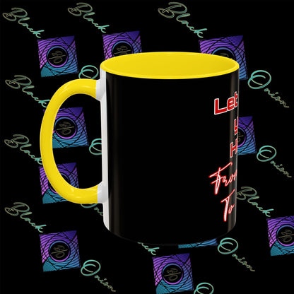 BlackOnion Coffee Mug Serial 2 with Workout Motif ‘Let me be your Hero’🫵🔥💪