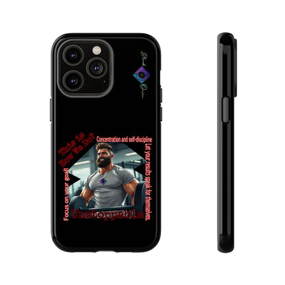 BlackOnion Brand New Phone Case - with Motivational Workout Motif’Unstoppable ‘💪🔥🫵