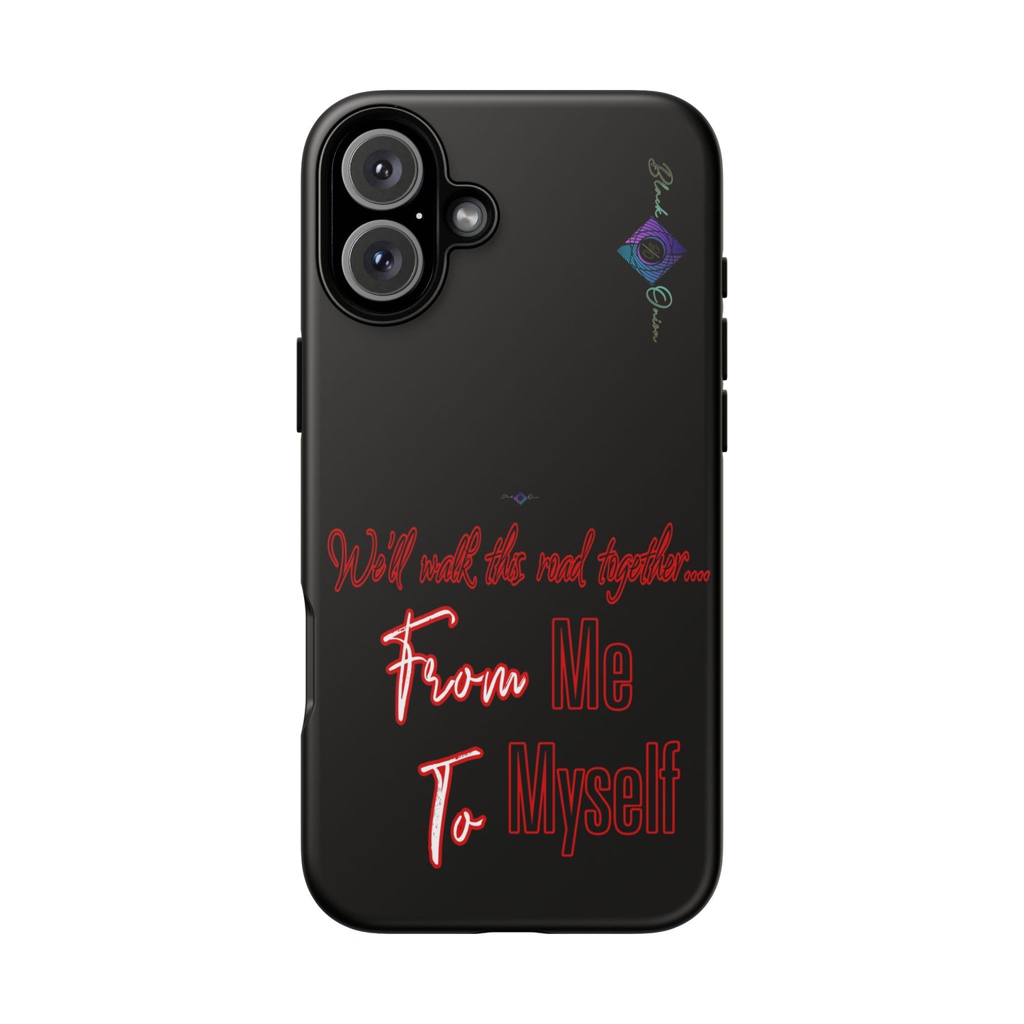 BlackOnion Brand New Phone Case - with Motivational Workout Motif’We’ll walk ‘💪🔥🫵