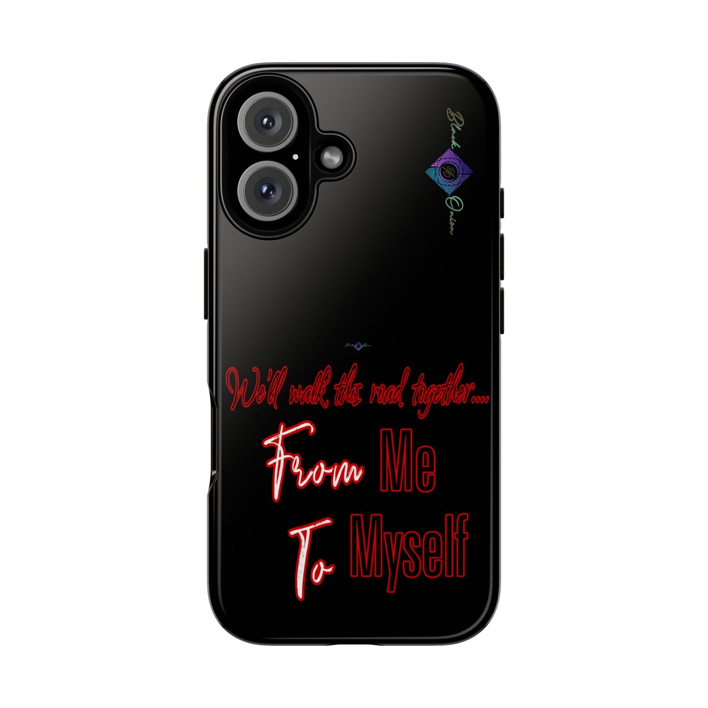 BlackOnion Brand New Phone Case - with Motivational Workout Motif’We’ll walk ‘💪🔥🫵