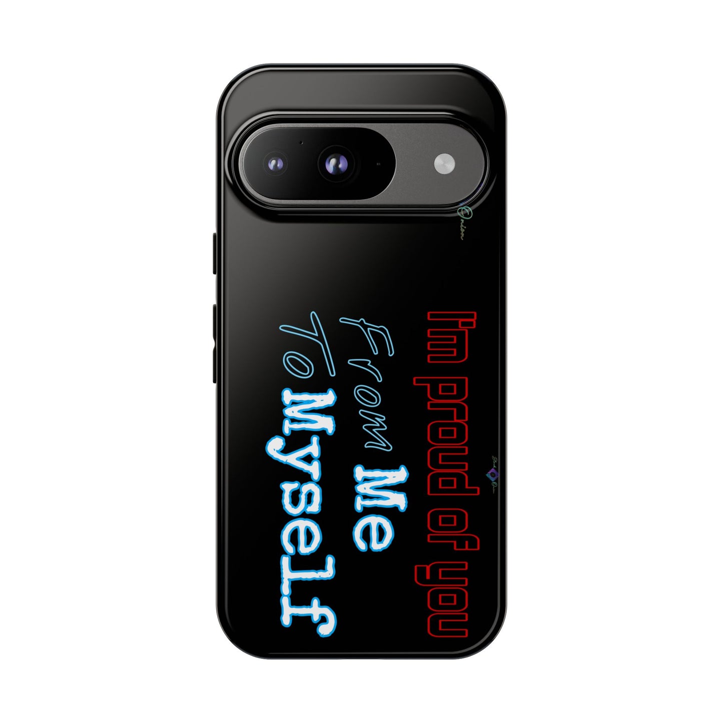 BlackOnion Brand New Phone Case - with Motivational Workout Motif’I’m proud of you ‘💪🔥🫵