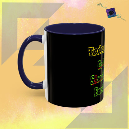 BlackOnion Coffee Mug 2 with Workout Motif ‘Today To Do List V2’🫵🔥💪