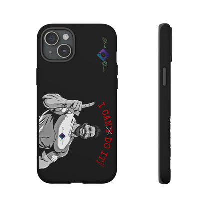 BlackOnion Brand New Phone Case - with Motivational Workout Motif’I Can Do It ‘💪🔥🫵