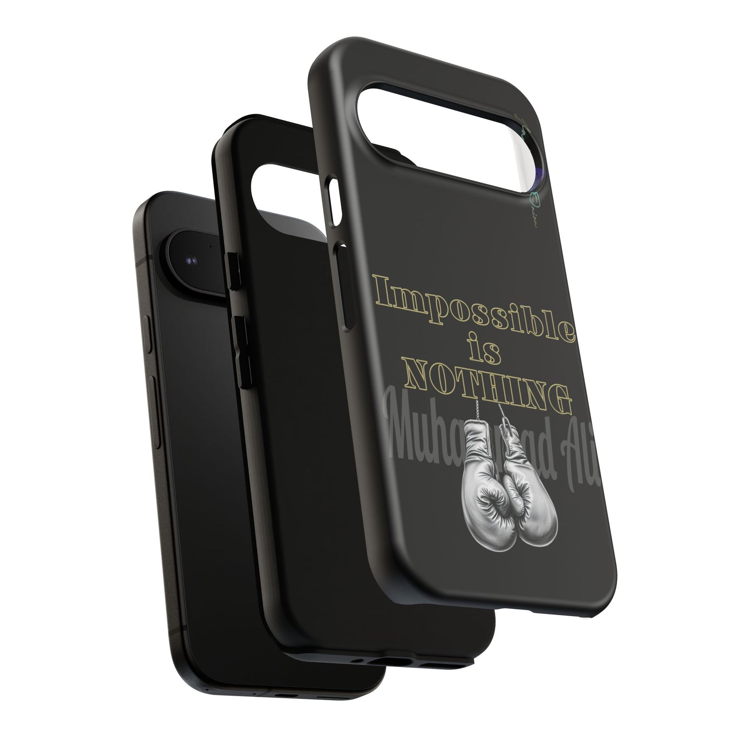 BlackOnion Brand New Phone Case - with Motivational Workout Motif ’Impossible ‘💪🔥🫵