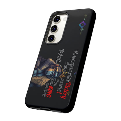 BlackOnion Brand New Phone Case - with Motivational Workout Motif’Victory 👑‘💪🔥🫵