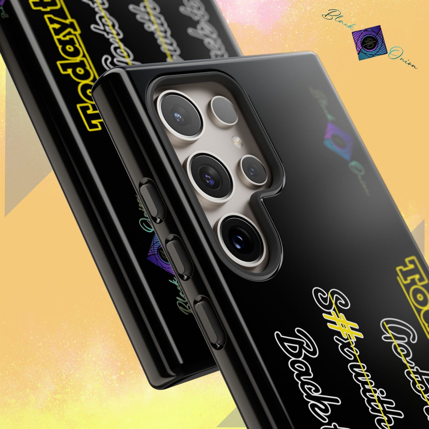 BlackOnion Brand New Phone Case - with Motivational Workout Motif’Today to do list ‘💪🔥🫵