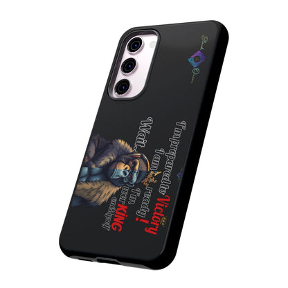 BlackOnion Brand New Phone Case - with Motivational Workout Motif’Victory 👑‘💪🔥🫵