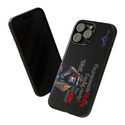 BlackOnion Brand New Phone Case - with Motivational Workout Motif’Victory 👑‘💪🔥🫵