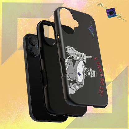 BlackOnion Brand New Phone Case - with Motivational Workout Motif’I Can Do It ‘💪🔥🫵