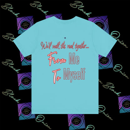 BlackOnion 'From Me ,To Myself' T-Shirt with Workout Motif V2 💪🔥