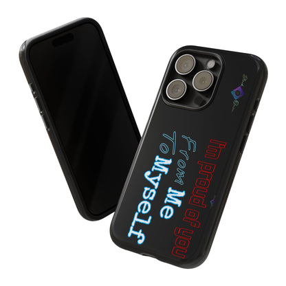 BlackOnion Brand New Phone Case - with Motivational Workout Motif’I’m proud of you ‘💪🔥🫵