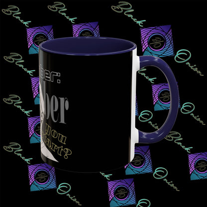 BlackOnion Coffee Mug 2 with Workout Motif ‘Remember V2’🫵🔥💪