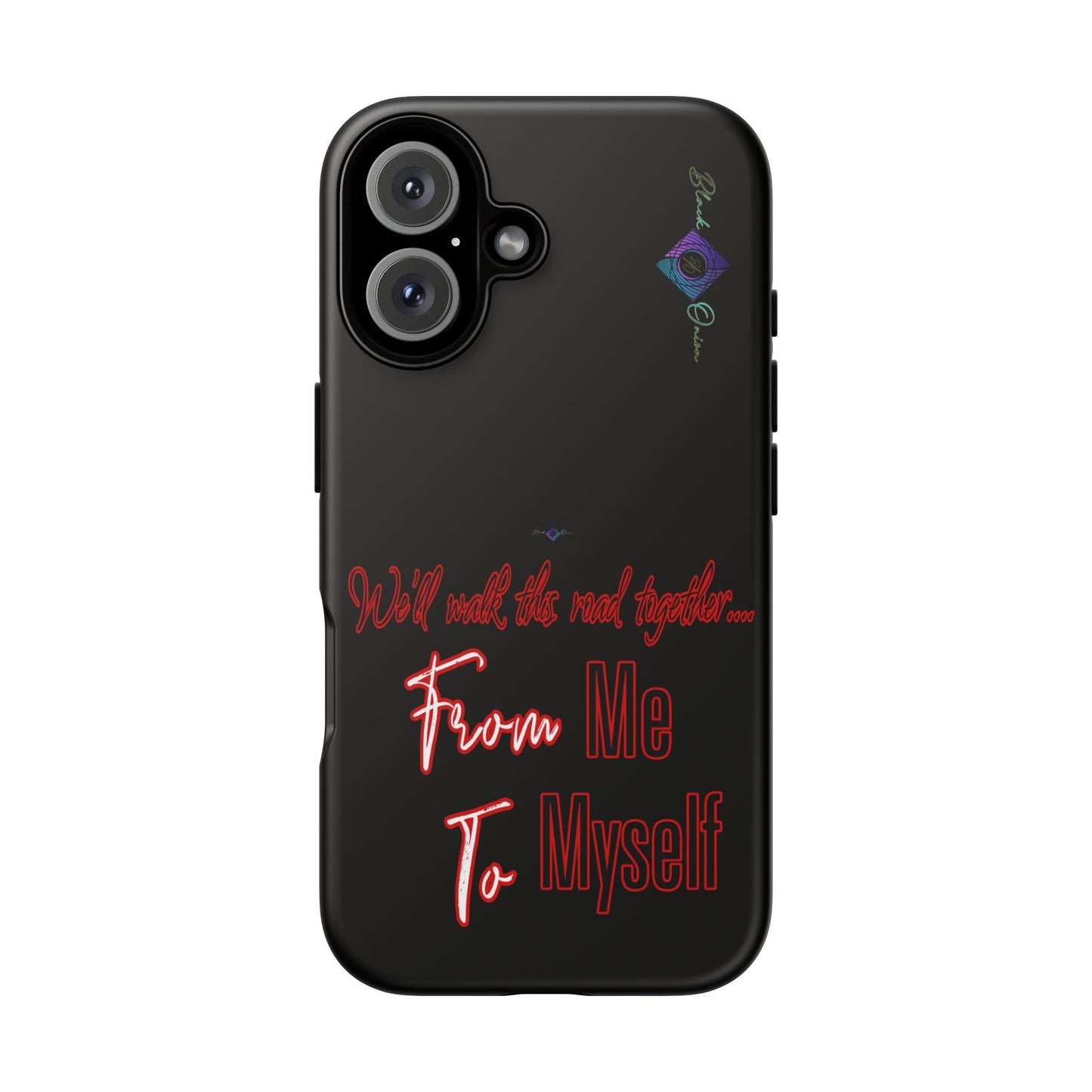 BlackOnion Brand New Phone Case - with Motivational Workout Motif’We’ll walk ‘💪🔥🫵