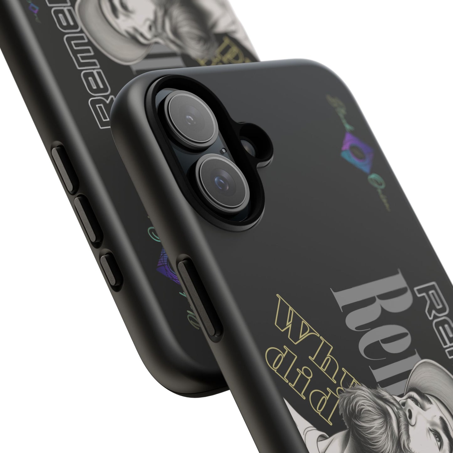 BlackOnion Brand New Phone Case - with Motivational Workout Motif’Remember ‘💪🔥🫵