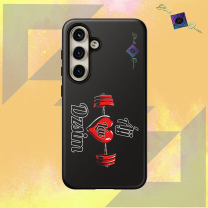 BlackOnion Brand New Phone Case - with Motivational Workout Motif’Ájj Láv Dzsim ‘💪🔥🫵