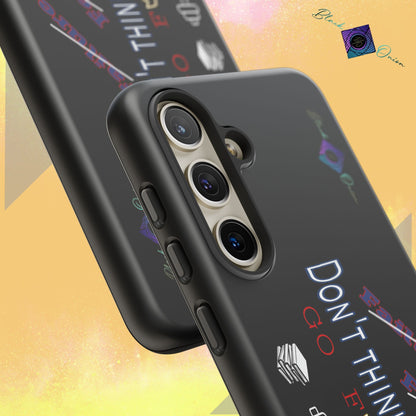BlackOnion Brand New Phone Case - with Motivational Workout Motif’Don’t think ‘💪🔥🫵