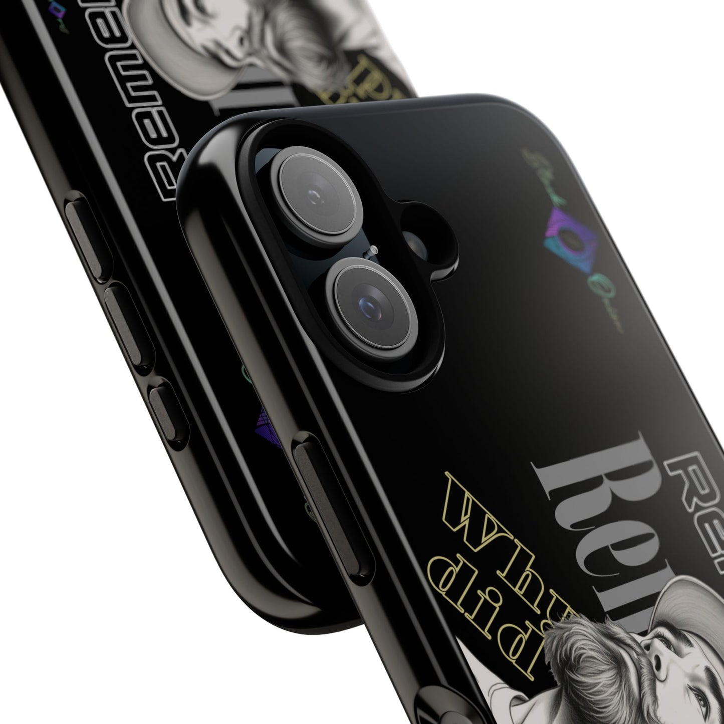 BlackOnion Brand New Phone Case - with Motivational Workout Motif’Remember ‘💪🔥🫵